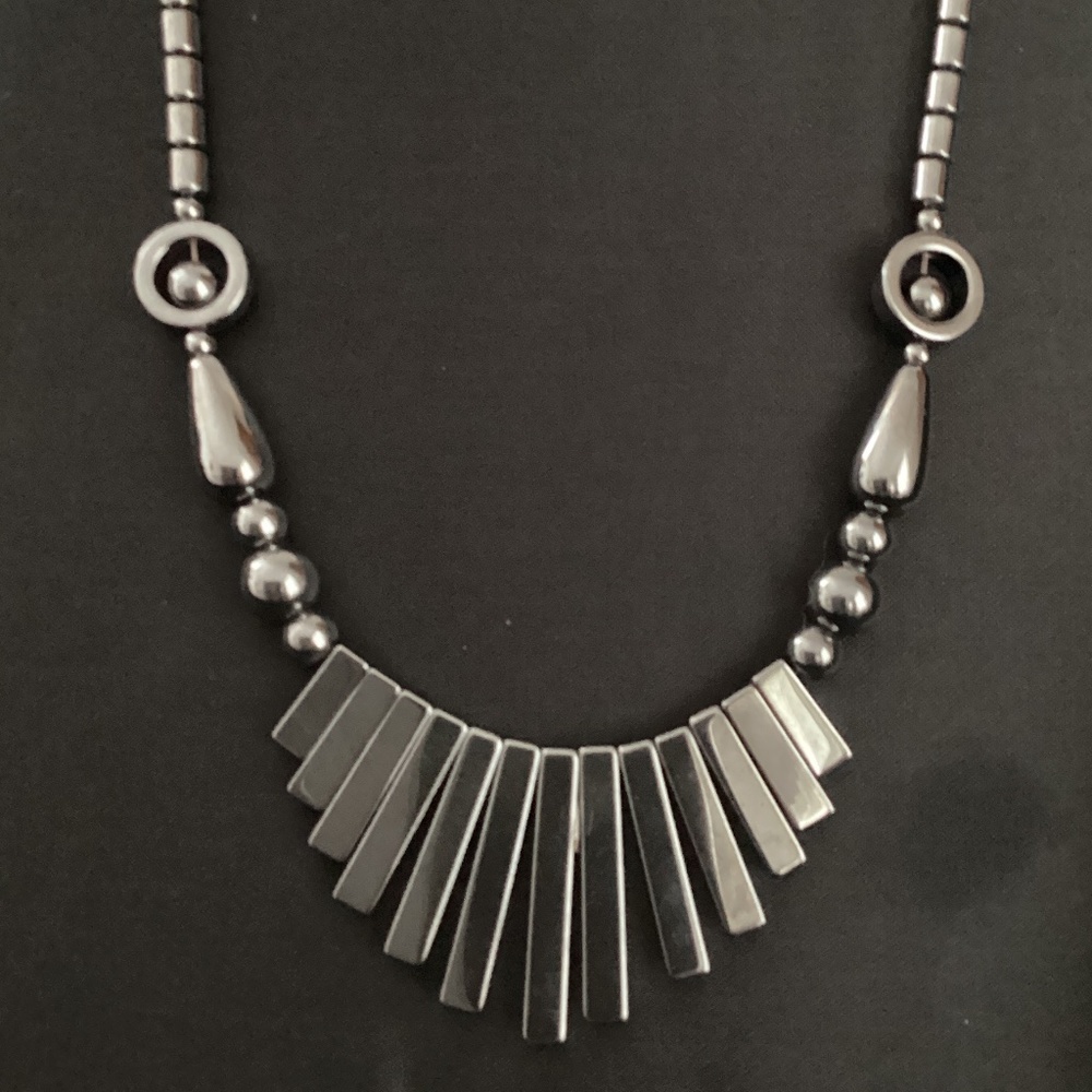 Hematite Jewelry Necklace